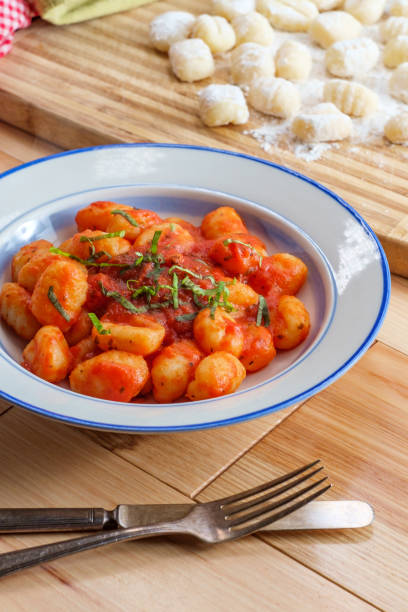 istock Italian Gnocchi Tomato Sauce 1264731333