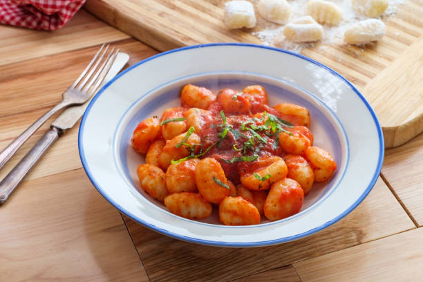 istock Italian Gnocchi Tomato Sauce 1264731334