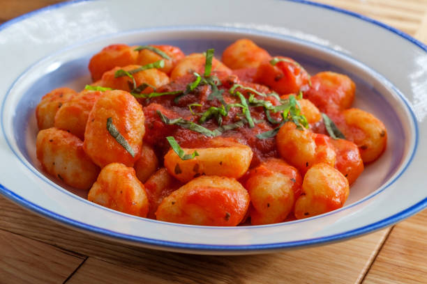 istock Italian Gnocchi Tomato Sauce 1264731336