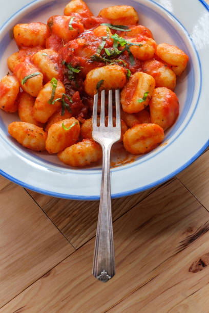 istock Italian Gnocchi Tomato Sauce 1264731337