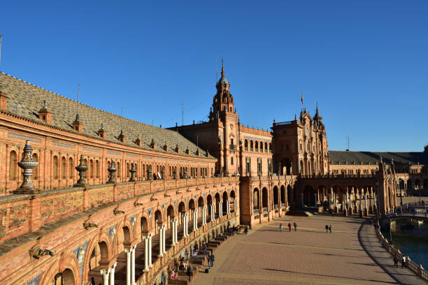 istock Plaza de Espana in Seville, Spain 1264732674