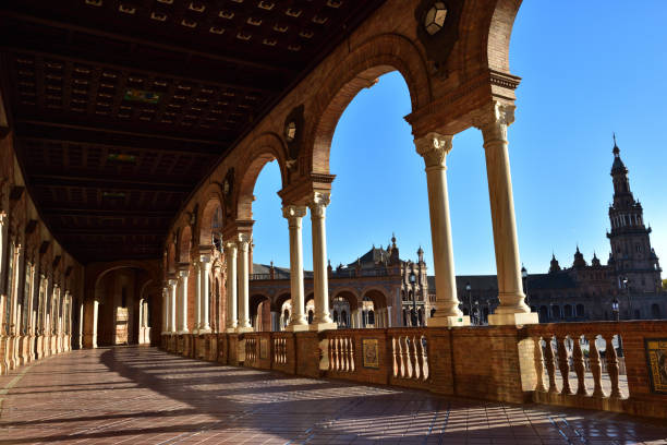 istock Plaza de Espana in Seville, Spain 1264732687