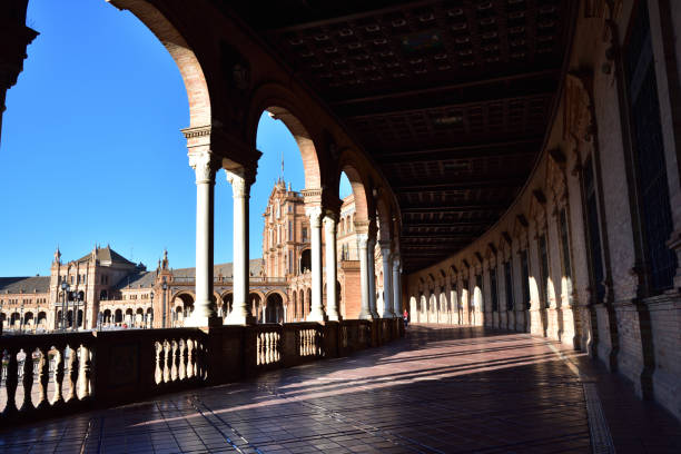 istock Plaza de Espana in Seville, Spain 1264732733