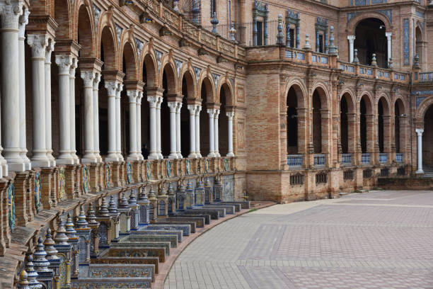 istock Plaza de Espana in Seville, Spain 1264732792