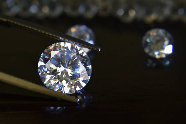 istock Diamonds are valuable, expensive and rare. For making jewelry 1264740675
