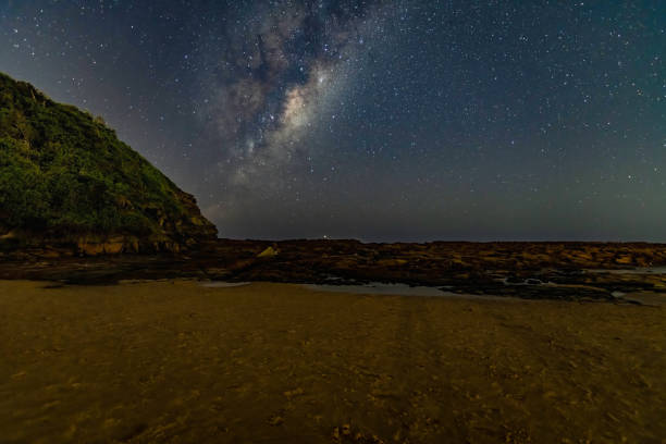 istock Milky Way Night Sky at the Beach 1264753804