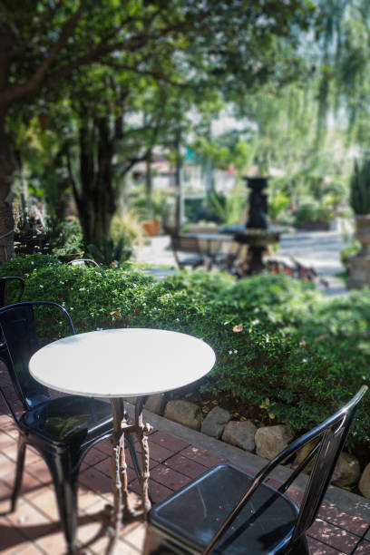istock Outdoor sitting space in summer 1264753926