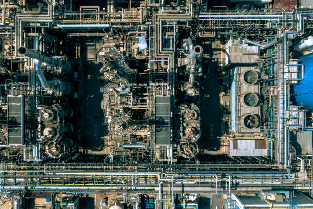 istock Drone view of Chemical Plant 1264773330