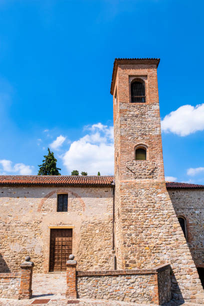 istock Italy - Arqua Petrarca, the Holy Trinity Oratory, 12th century 1264780614
