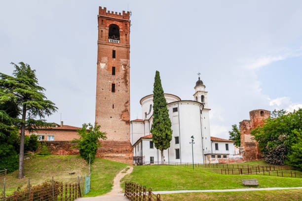 istock Italy - Castelfranco Veneto, Medieval Tower and Cathedral 1264780693
