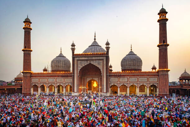 jama masjid - friday mosque - fotografias e filmes do acervo