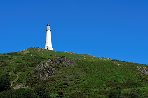 Although the Lake district is currently very popular and busy, there are still many quiet beauty spots to be found and appreciated.  The Hoad Monument, Ulverston, Lake District, Cumbria, England, Saturday, 8th August, 2020.