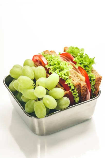 istock Lunch box with food ready to go 1264806460