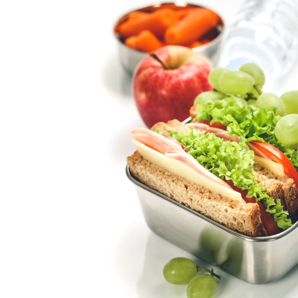 istock Lunch box with food ready to go 1264806463