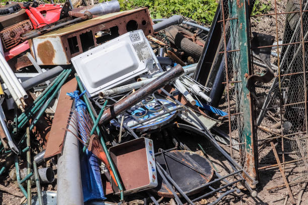 istock Environmental pollution found at a street where someone dumped its rubbish 1264812873