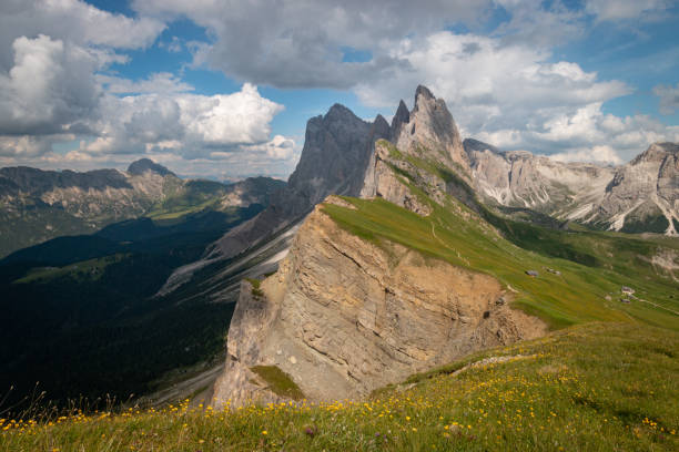 istock Odles group seen from Seceda in summer 1264816502