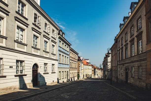 istock Warsaw center streer 1264828895
