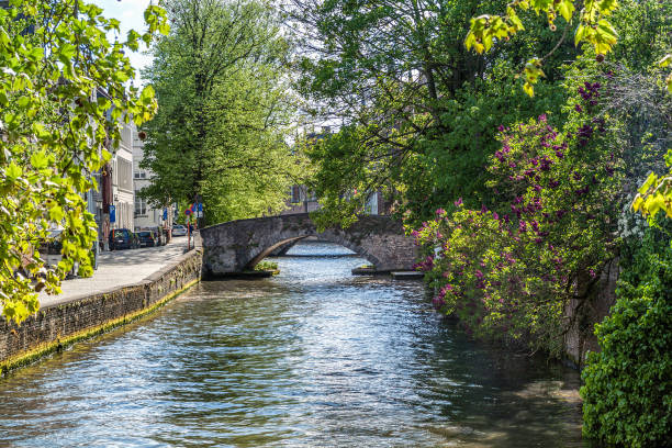 istock Channel from the embankment  and the old bridge 1264835507