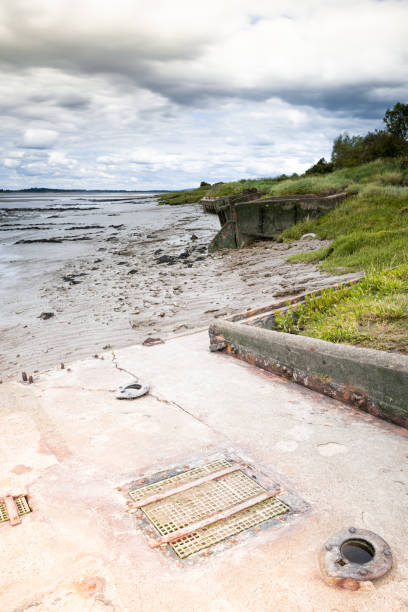 istock Wreck at Purton Ships Graveyard, Gloucestershire 1264835553