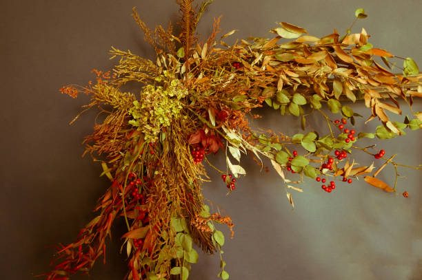 istock decoration of dried flowers and herbs 1264846027