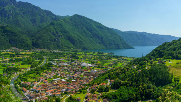 istock Caffaro valley with Idro lake in Brescia province 1264851816