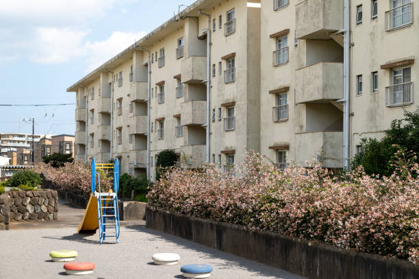 istock 1960s old housing complex, Funabashi, Chiba, Japan 1264855775
