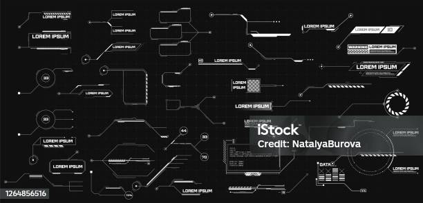 Giao Diện Tương Lai Hud Thiết Kế Trực Quan Hóa Dữ Liệu Số Truyền Thông Kỹ Thuật Số Hiện Đại Tiêu Đề Chú Thích Nhãn Thanh Callout Bộ Sưu Tập Lớn Thanh Hộp Gọi Thông Tin Hộp Thông Tin Kỹ Thuật S Hình minh họa Sẵn có - Tải xuống Hình ảnh Ngay bây giờ