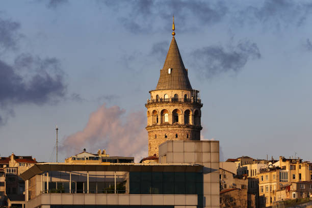 istock Galata Tower in Beyoglu District, Istanbul City, Turkey 1264860155