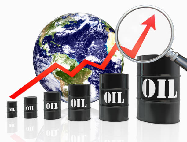 analiza pod kątem rosnącej ceny ropy naftowej - opec zdjęcia i obrazy z banku zdjęć