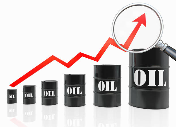 istock Analyzing for Increasing price of oil 1264861869