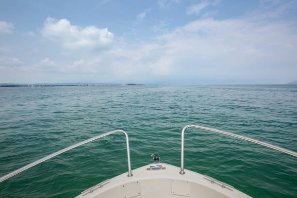 istock View from a Boat at lake Garda, Italy 1264865084