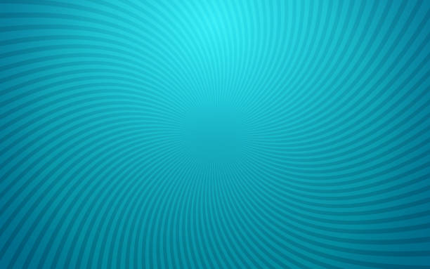 블루 소용돌이 추상 배경 - tunnel abstract backgrounds blue stock illustrations