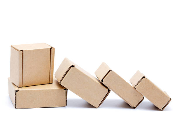 istock collection of various cardboard boxes on white background 1264872760