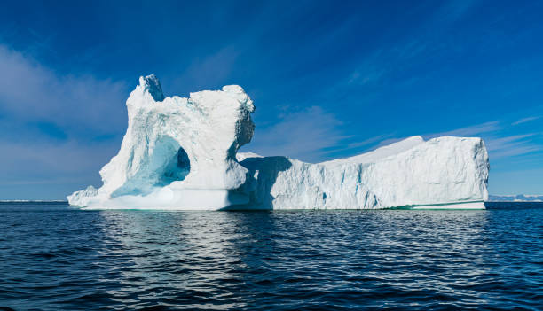 istock Icebergs from melting glacier in icefjord - Global Warming and Climate Change 1264877148
