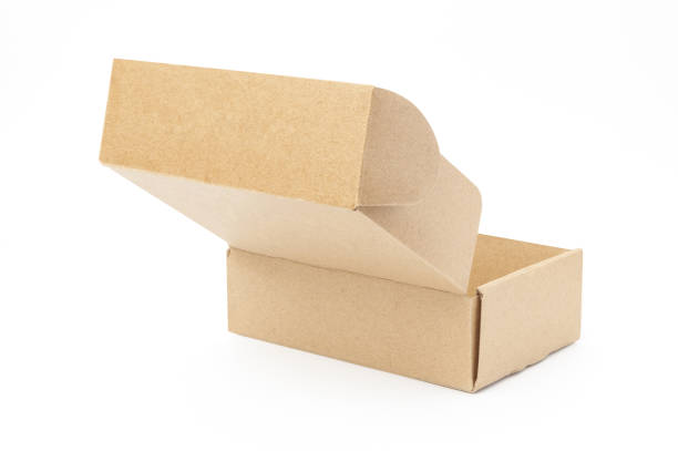 istock close-up single carton box open empty isolated on white background 1264886615