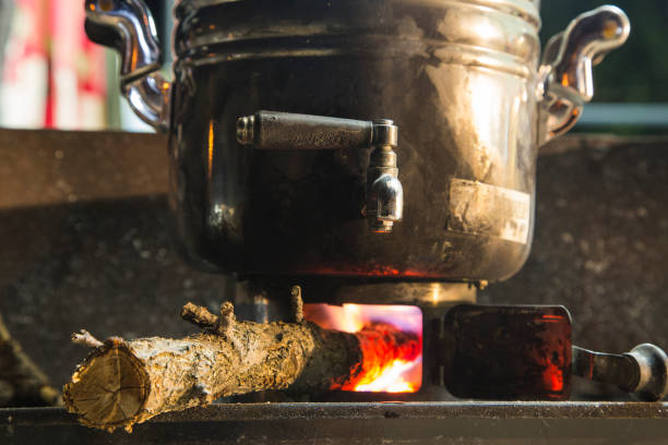 istock Semaver (samovar) Turkish traditional tea 1264887688