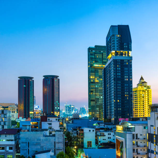 istock Bangkok city at night 1264897037