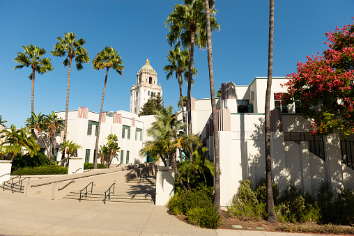 View of Pasadena, California’s City Hall.