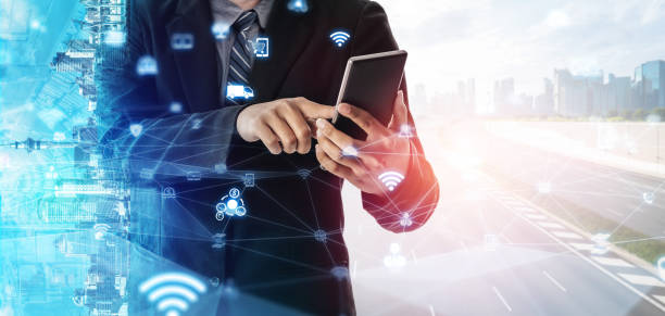 istock The modern creative communication and internet network connect in smart city 1264909718