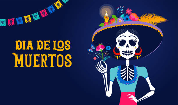 dia de los muertos face paint