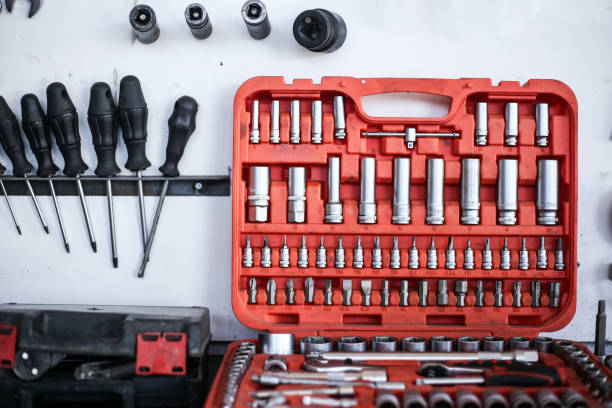 istock Tool Kit and Repair Kit, industry 1264915423