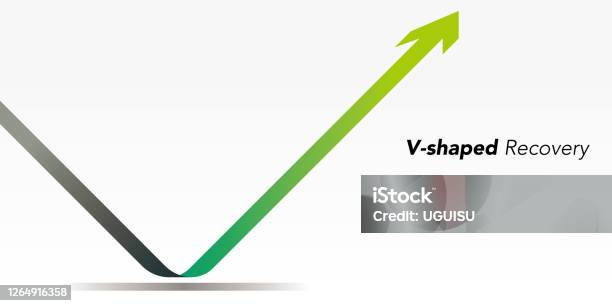 Vs. Recovery Vshaped Recovery Arrow Vector Illustration Stock Illustration ...