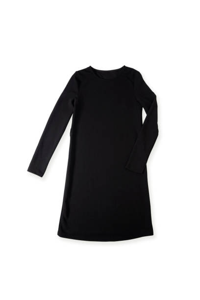 istock Little black dress isolated on white 1264919751