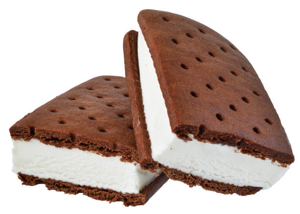 istock ice cream vanilla sandwich in chocolate chip cookies 1264929277
