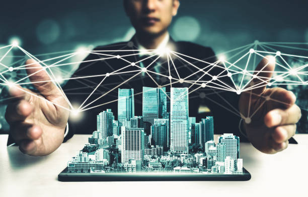 istock The modern creative communication and internet network connect in smart city 1264930138