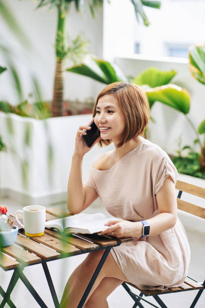 istock Young woman calling on phone 1264935208