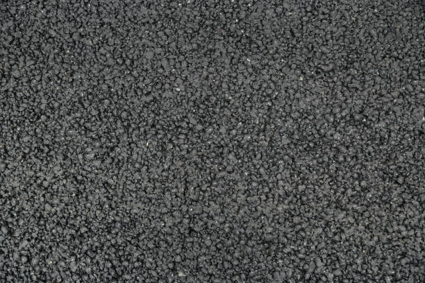 istock New asphalt. Textured, background. Flat lay. Close up 1264944732
