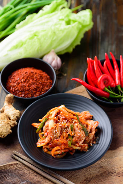 istock Korean food, Kimchi cabbage 1264957364