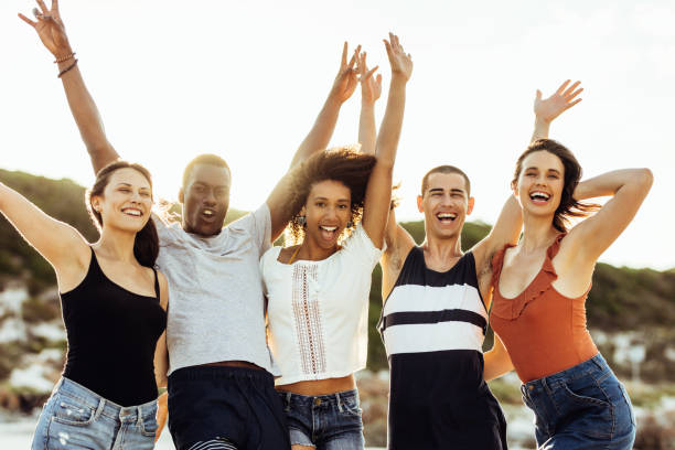 istock Friends on a weekend getaway 1264958890