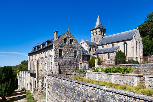 The Graville Abbey, also known as Sainte-Honorine Abbey, was founded in the 11th century. It is located in the district of Graville-Sainte-Honorine in Le Havre, department of Seine-Maritime in Normandy.